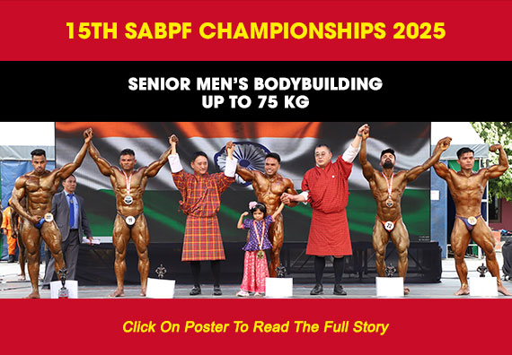 SENIOR MEN'S BODYBUILDING UP TO 75 KG...